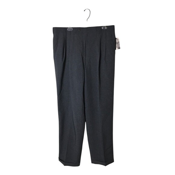 Bocaccio Uomo Dress Pants Men's Size 38 x 34 Gray Straight Leg - Picture 1 of 9